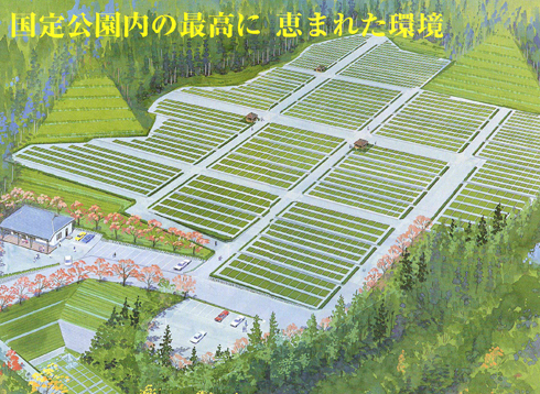 新大佛霊園マップ